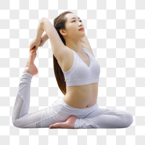 女性瑜伽锻炼图片