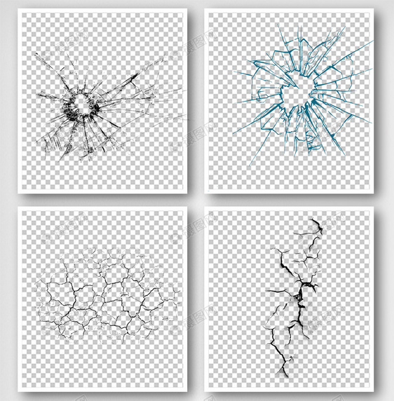 划痕刮痕元素图片