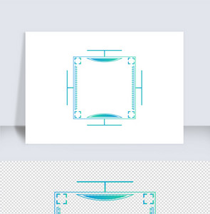 渐变可视化科技感边框（十七）图片