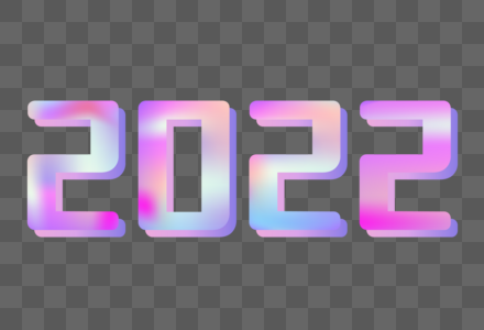 2022酸性字体设计图片