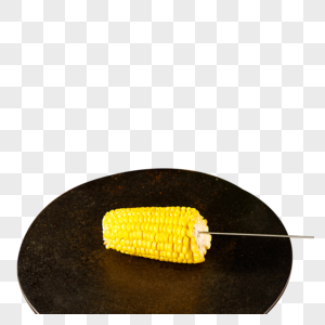 烧烤烤玉米图片