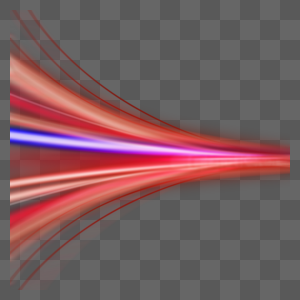 红色流线运动速度光效图片
