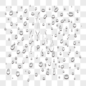 水滴流动3d质感图片