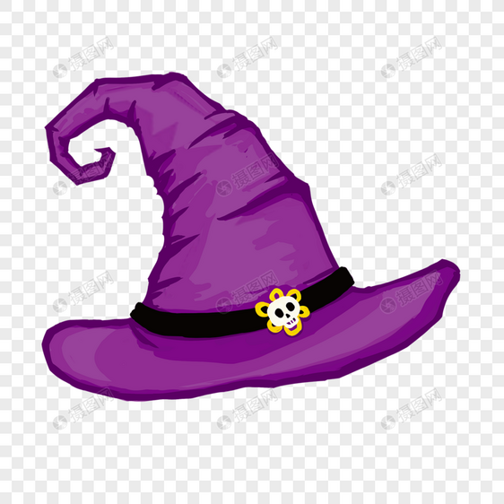 紫色帽图片