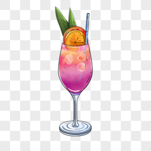 水果鸡尾酒图片