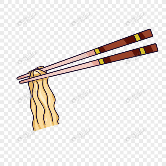 筷子面图片