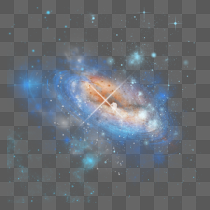抽象蓝色漩涡星空宇宙云银河图片