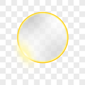 发光的圆形效果元素png免费下载图片