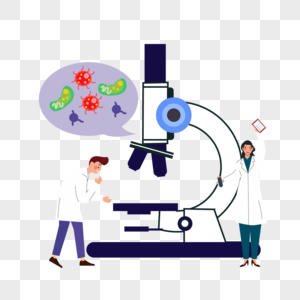 创意显微镜生物学dna研究图片