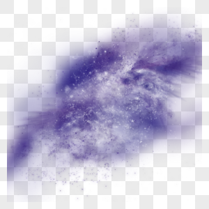 紫色银河星云光效宇宙元素图片