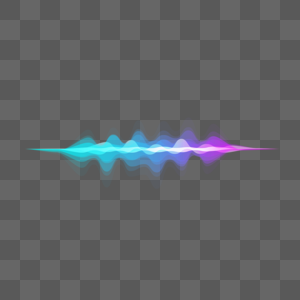 抽象运动多彩紫色蓝色声音语音音乐概念声波均衡器图片素材