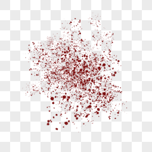 深红色血液喷涂基础材料图片