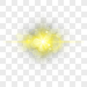 黄色闪光抽象光效背景图片