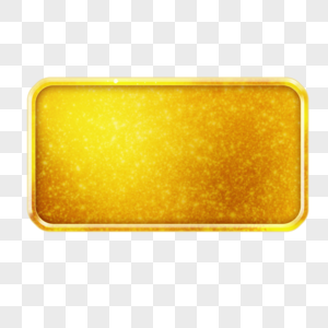 金色金属长方形标签图片
