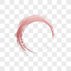 玫瑰金金粉效果抽象动感圆形边框图片