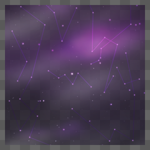 紫色夜空中闪烁的银河星空图片