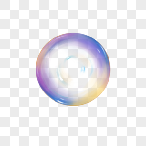 透明圆形魔法球图片