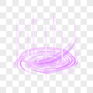 紫色魔法阵光效图片