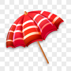 夏日沙滩遮阳伞图片