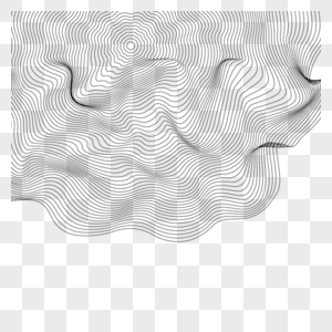 量子科技抽象波纹质感图形图片