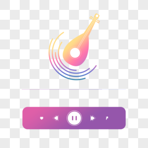 音乐播放器琵琶乐器图片