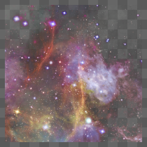 宇宙夜空中的银河星系图片