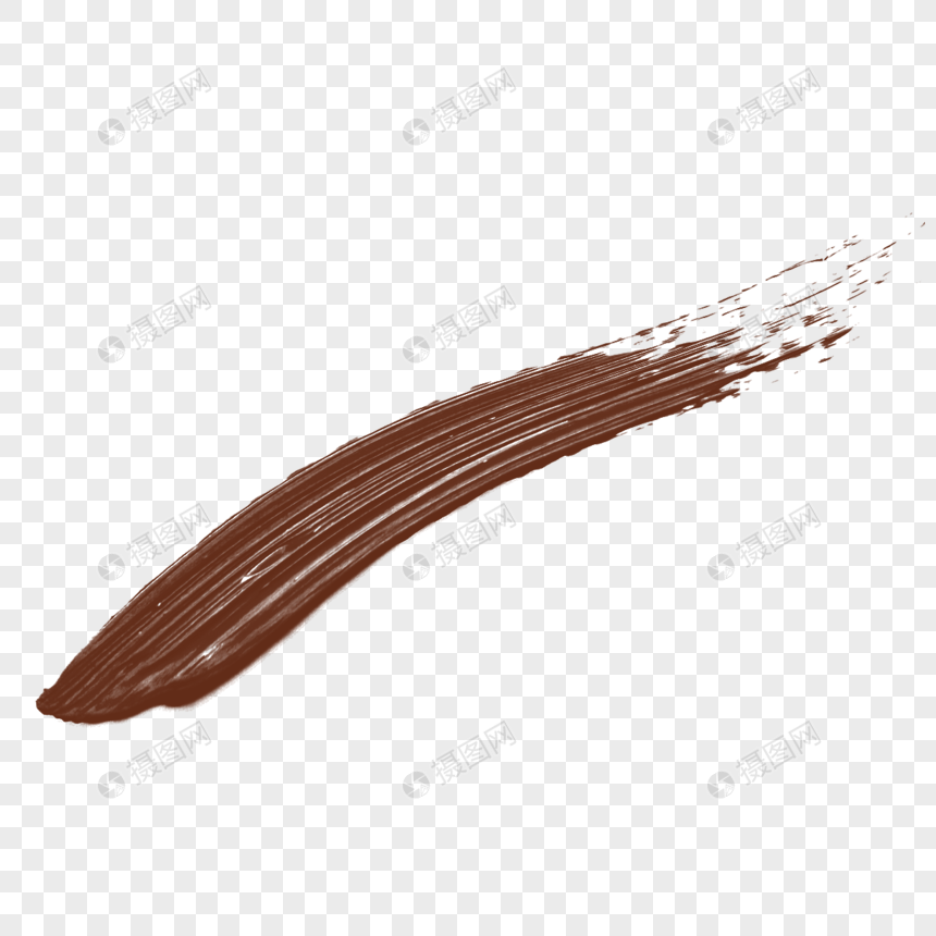 棕色融化涂抹巧克力酱图片