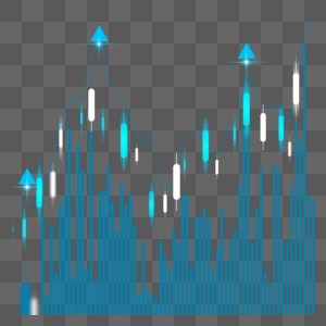 股票市场走势图商业价格分析高清图片