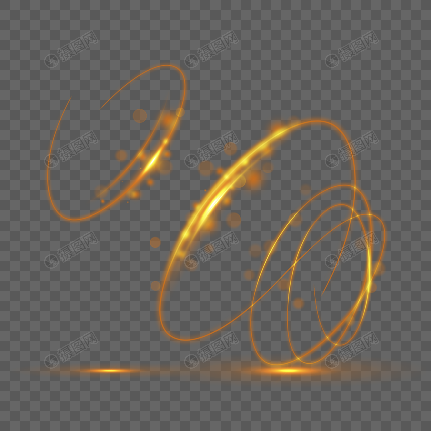 抽象光效螺旋线条样式图片