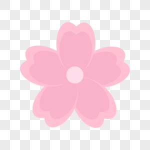 手绘粉色樱花花瓣图片