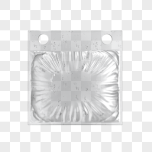 小型的3d透明塑料包装袋图片