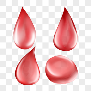 水滴滴落写实的液体果汁红色图片