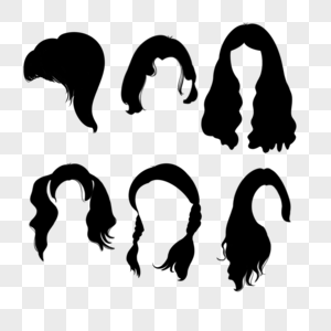 女式各种各式发型组合图片