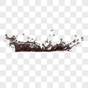 巧克力飞溅液体水滴图片