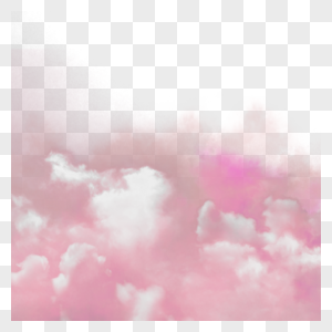 云朵粉色柔软彩云图片