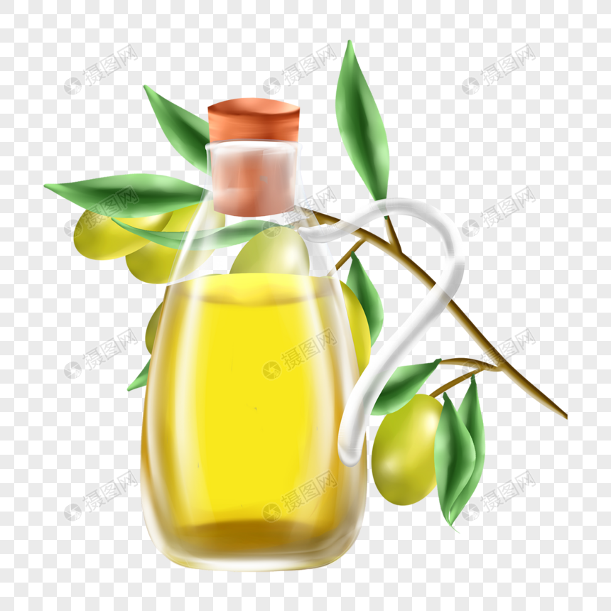 橄榄油橄榄树叶橄榄果图片