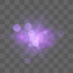 紫色模糊光圈抽象光效图片