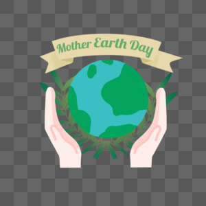 世界地球日呵护保护地球母亲图片