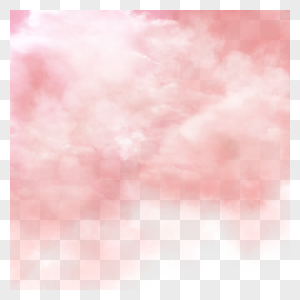 云朵柔软粉色彩云图片