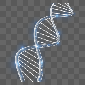 dna螺旋抽象闪光分子图片