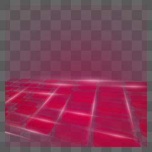 玫红色方格光效抽象地平线图片