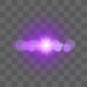紫色模糊光团圆形光圈抽象光效图片