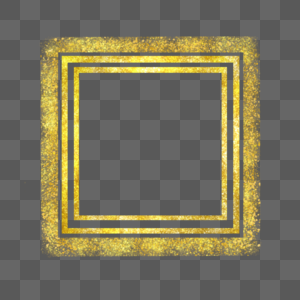 金粉亮片光效正方形亮片发光边框图片