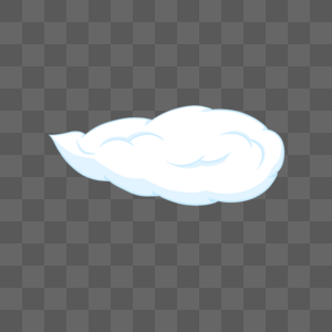 卡通云朵可爱云层图片