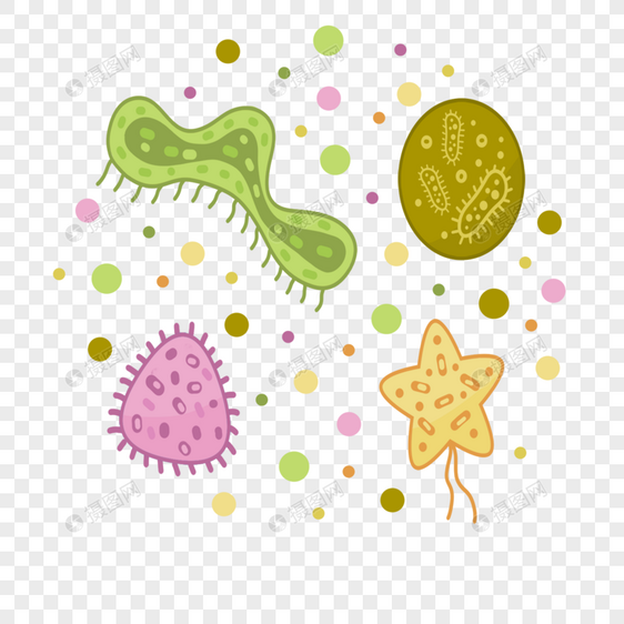 细菌微生物感染图像图片