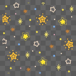 闪光的黄色五角星天空宇宙航星图图片