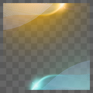 黄绿螺旋网状抽象科技光效图片