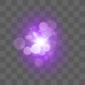 紫色光影白色亮点抽象光效图片