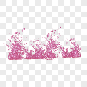 飞溅水花粉色液体图片