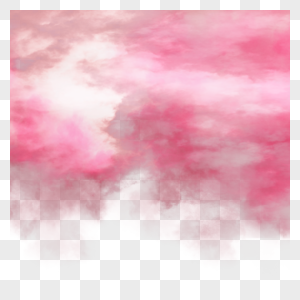云朵密集粉色浪漫图片